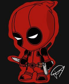 little deadpool fan art deadpool by jaydoncooperdesigns