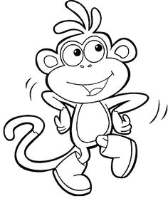 friends dora boots joking coloring page dance coloring pages monkey coloring pages coloring pages