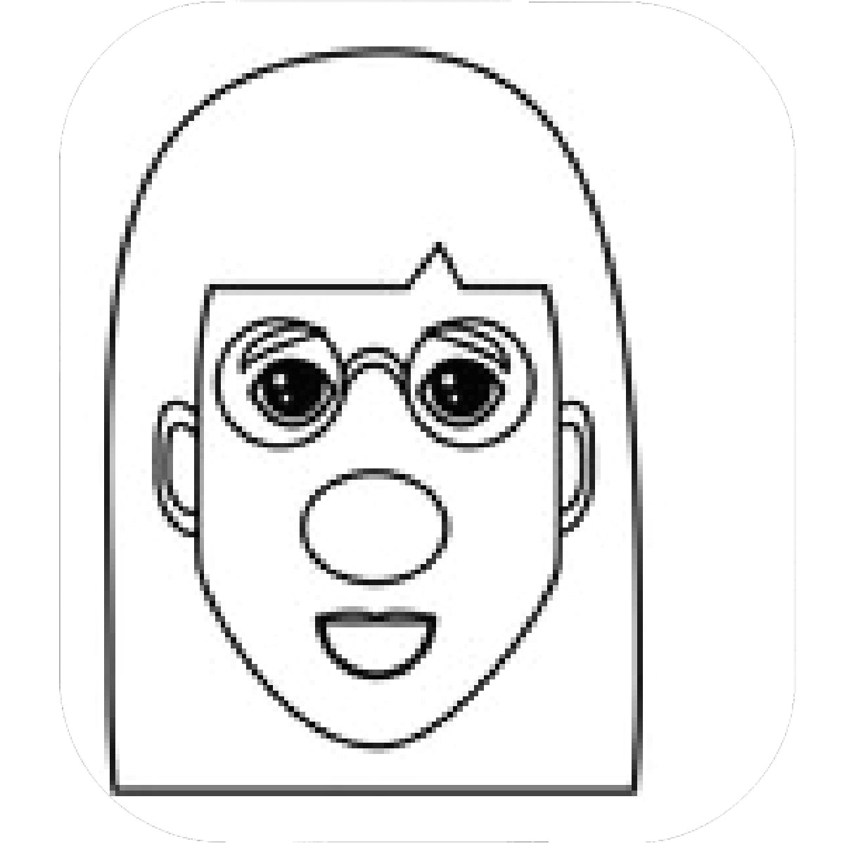 cartoon happy woman with glasses and clown nose icon over white background vector illustration