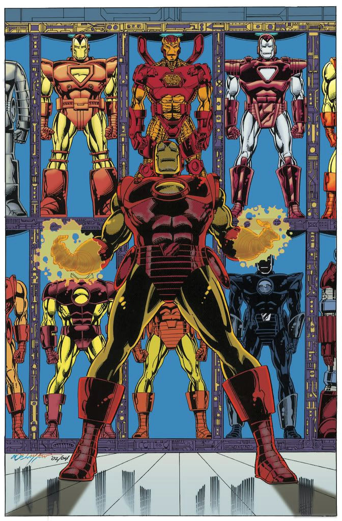 iron man hall of armors super hero art comic drawing real iron man