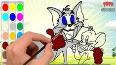 drawing tom and jerry cartoon how to draw tom and jerry coloring