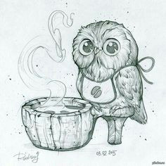 animal sketches animal drawings cartoon sketches beautiful owl watercolor animals owl