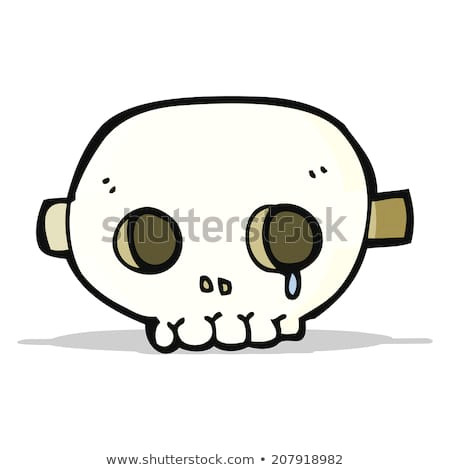 cartoon skull mask