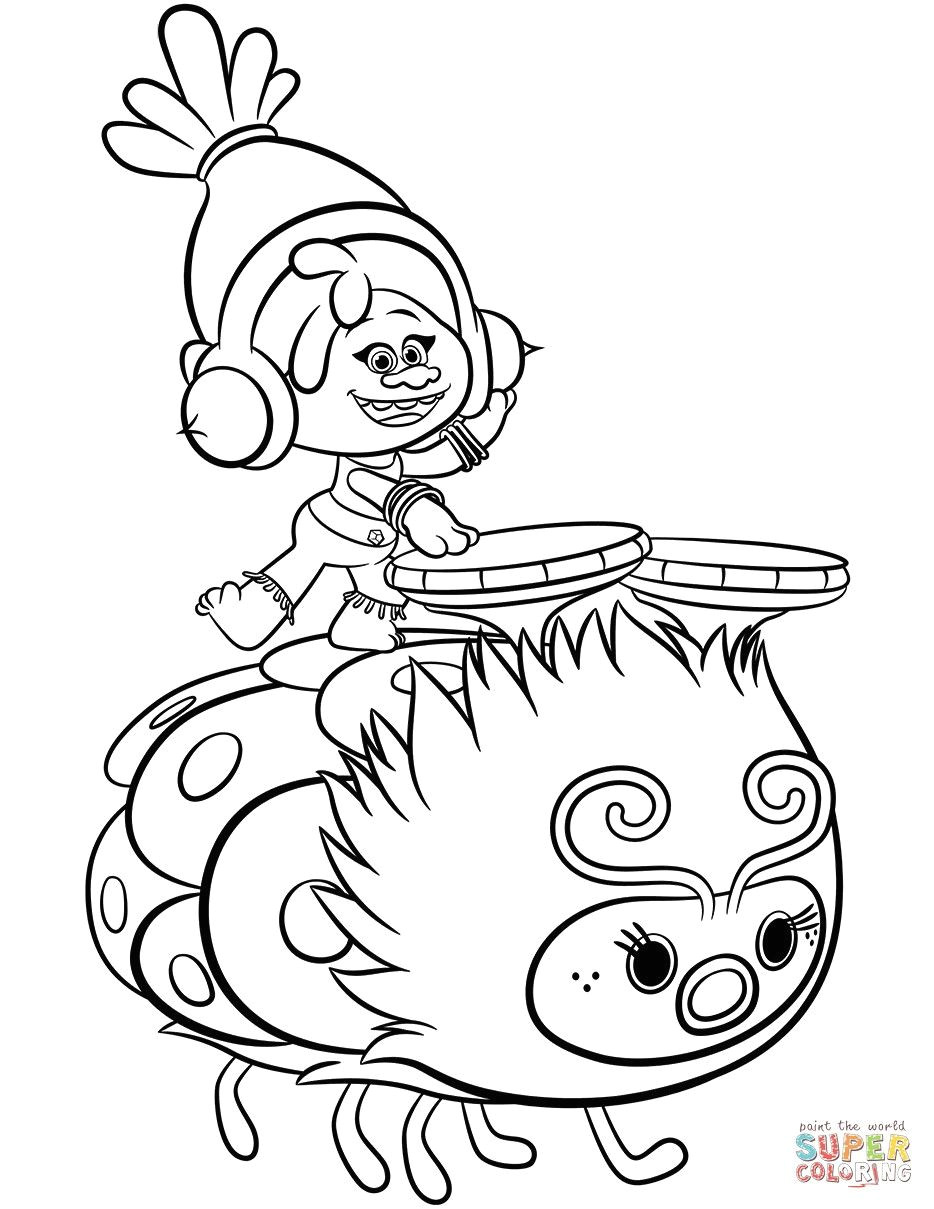 trolls coloring pages dj suki from the thousand photographs on the internet about trolls coloring