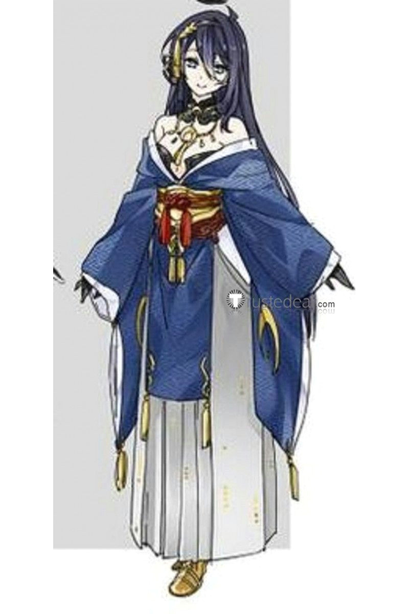 Drawing Cartoons 2 Anime toukenranbu Mikazuki Munechika Female Genderbend Kimono Cosplay