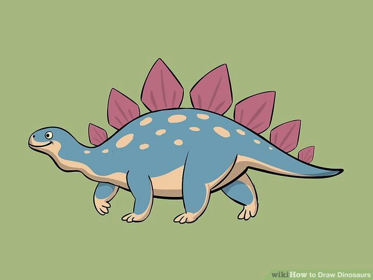image titled draw dinosaurs step 9
