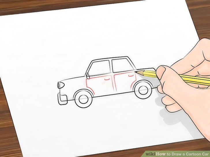 image titled draw a cartoon car step 7