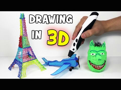 3d pen how to draw in 3d using a 3d pen