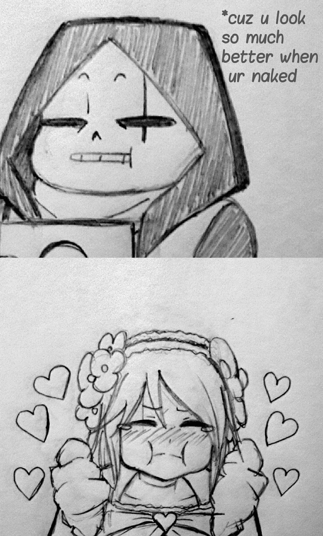 Drawing Cartoons 2 Vk Sans X Frisk Comic Fem Neutral Frisk X Epic Sans Ut Au