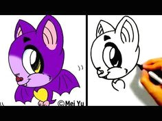 mei yu fun 2 draw youtube easy animal drawings