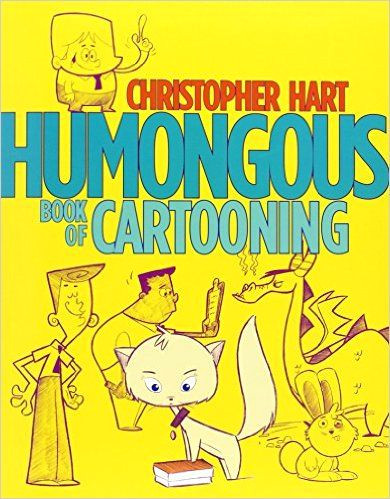 amazon com humongous book of cartooning 8601421681605 christopher hart books