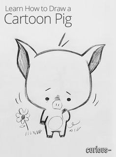cute pig drawing google search