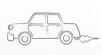 draw a cartoon car