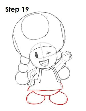 toadette drawing 19