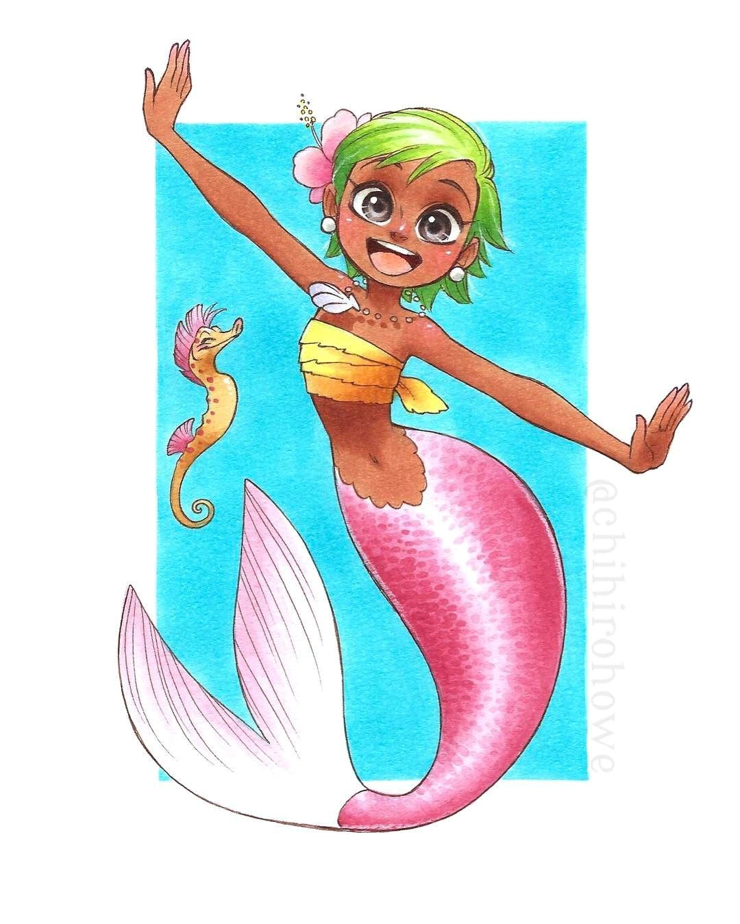 art by chihirohowe siren mermaid mermaid art mermaid pictures fantasy mermaids mermaids