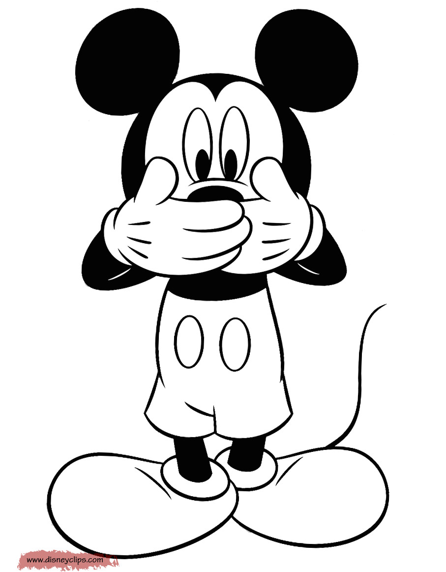 coloring mickey4 gif 907a 1162 mickey mouse and friends mickey
