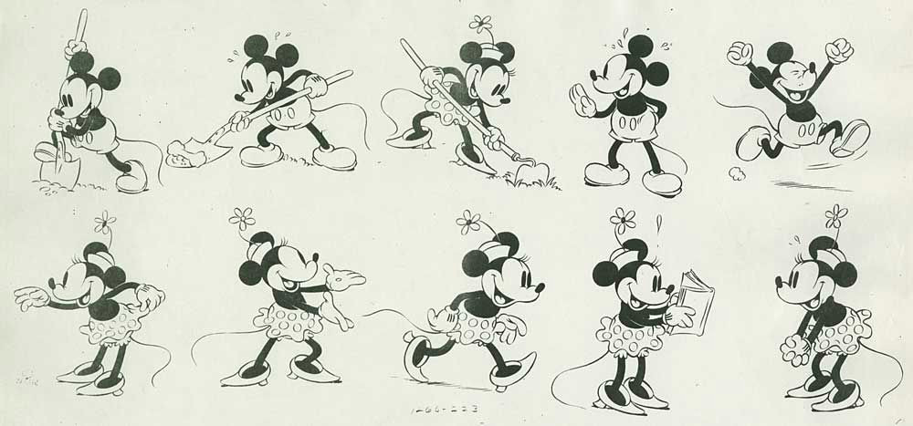 disney model sheet