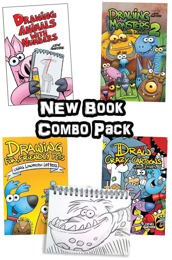 new book combo pack book drawing character drawing animal drawings new books