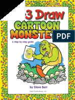 draw cartoon monsters pdf