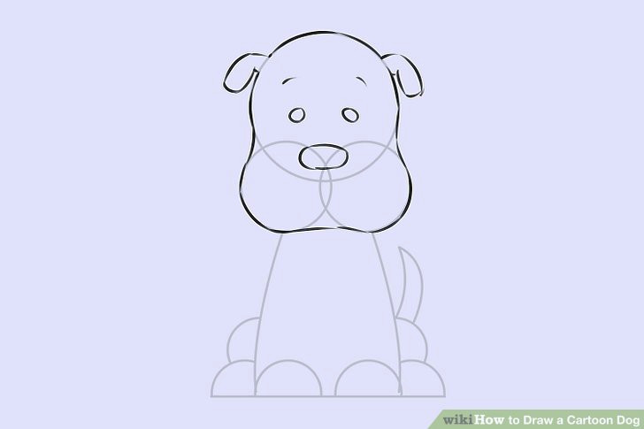 image titled draw a cartoon dog step 6