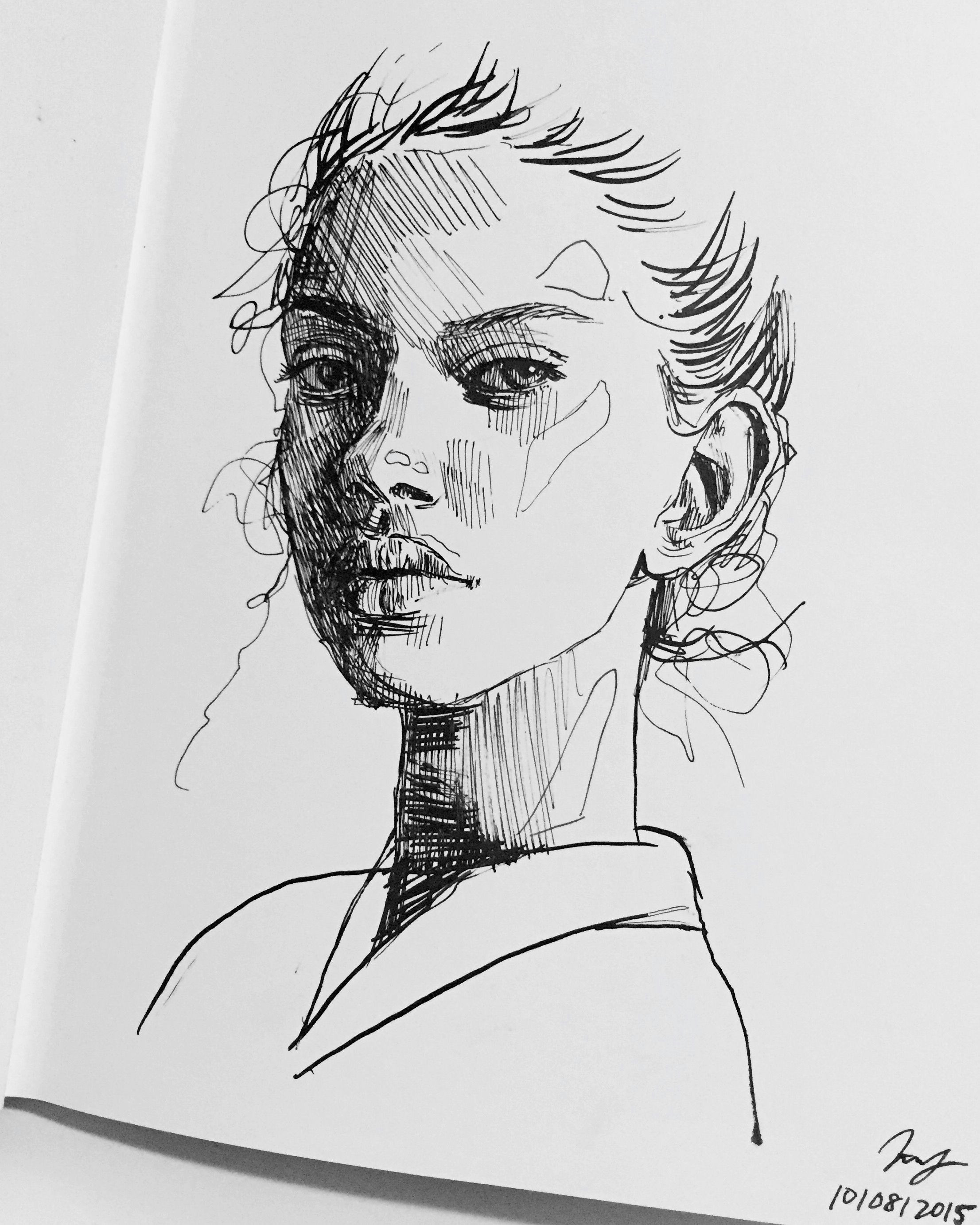 discover ideas about black pen drawing