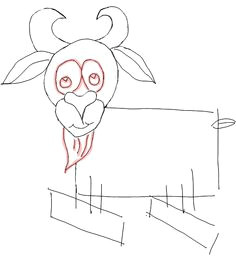 how to draw cartoon goats farm animals step by step drawing tutorial