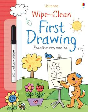 big drawing book wipe clean first drawing