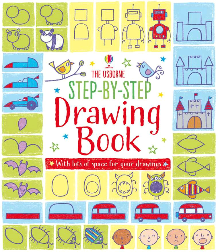 step by step drawing book at usborne children s books