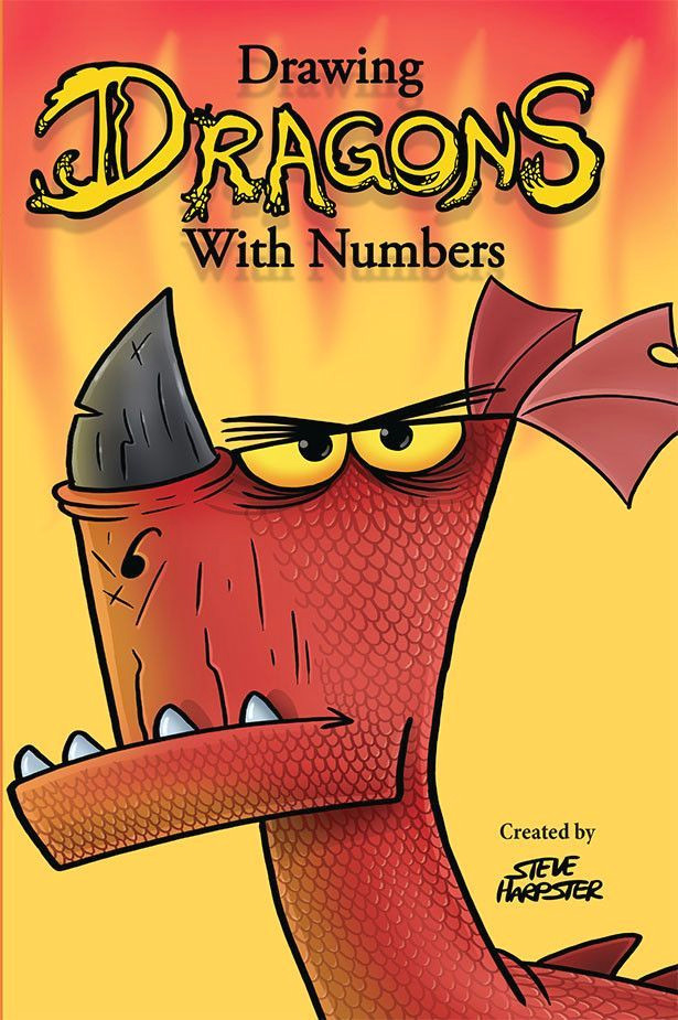 drawing dragons with numbers shop harptoons