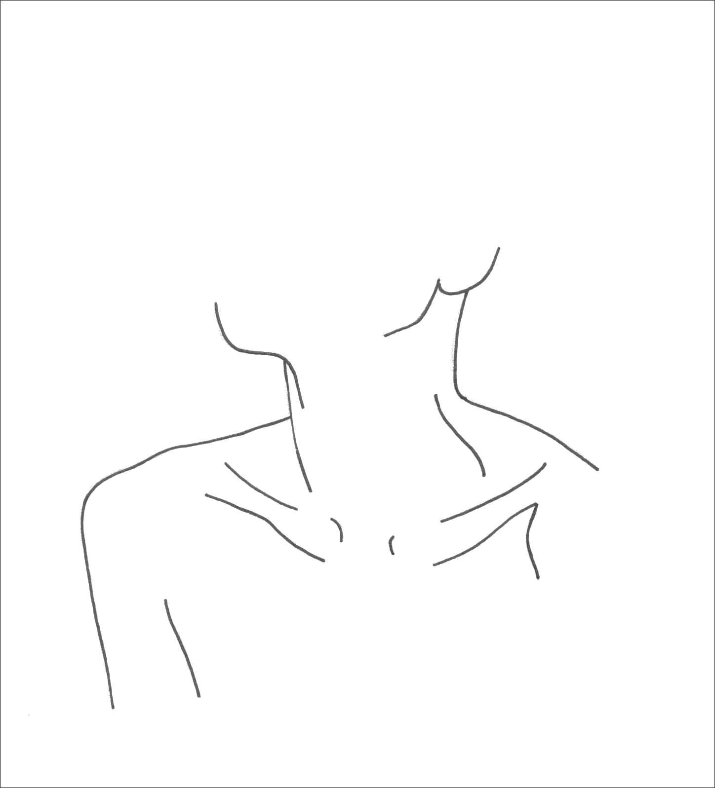 tumblr bilder selber malen foto minimal neckline drawing thecolourstudy by thecolourstudy