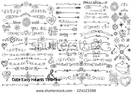 cute easy hearts to draw free valentine menu templates best heart designs download free of cute