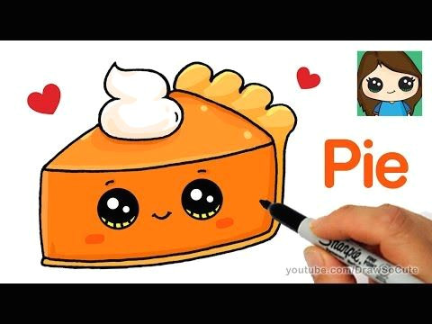 how to draw cute candy corn easy cartoon food youtube