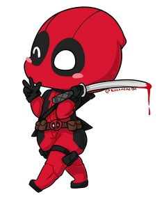 marvel cartoons marvel dc comics deadpool chibi comic art comic books