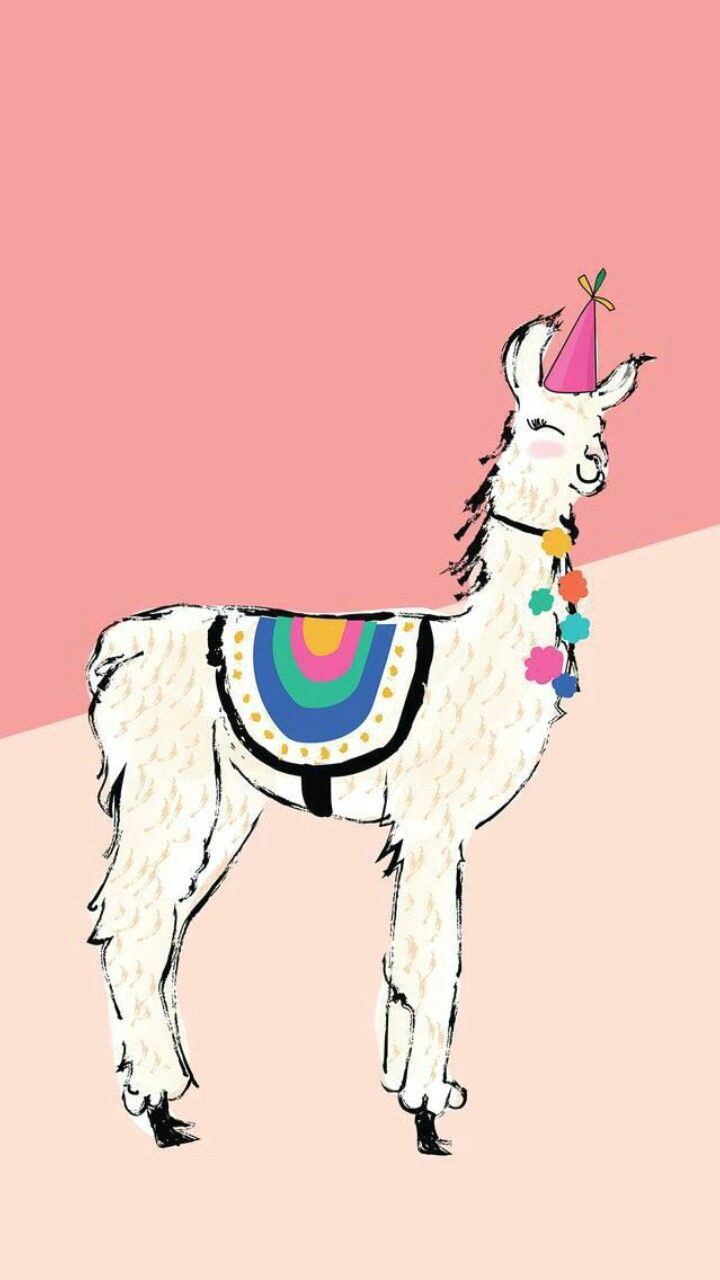 lhamalhamalhama llama drawing llama decor llama print llama birthday cute llama