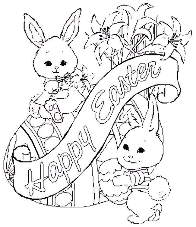 image detail for cute easter coloring pages a letter coloring pages
