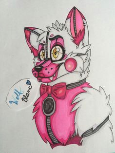 funtime foxy drawn by me