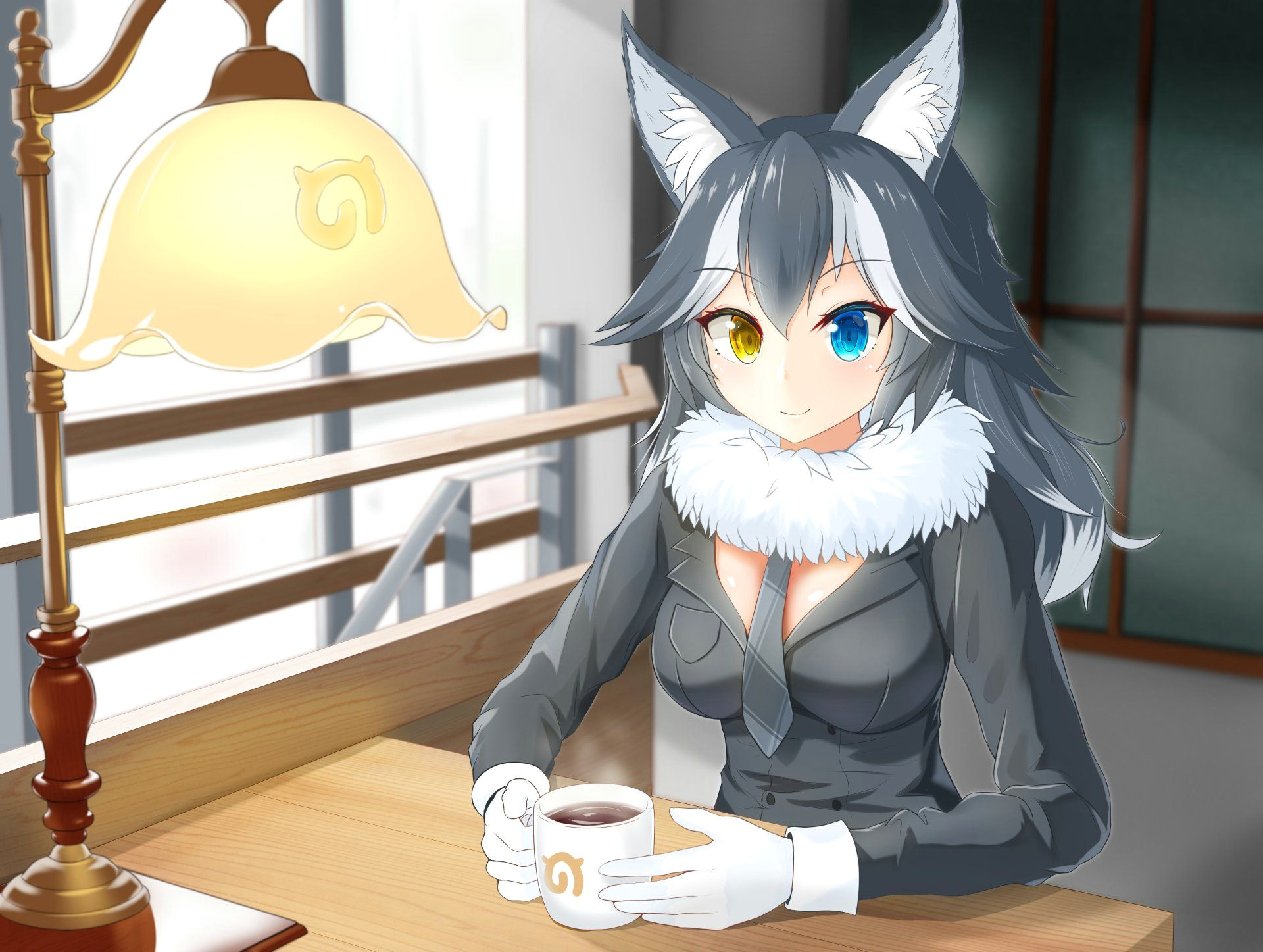 image result for kemono friends jaguar cute neko girl fox girl anime wolf girl