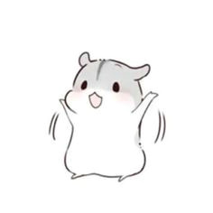 pretty art cute art cute hamsters molang cute stickers cute chibi