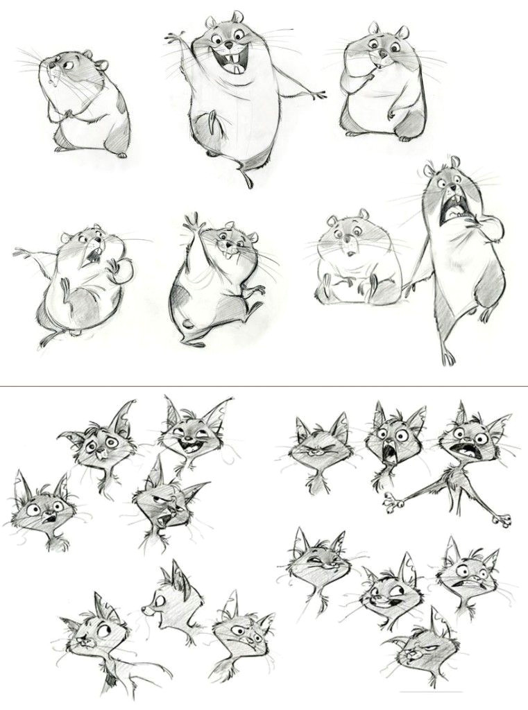 cute hamsters and cats sketches a find more at http