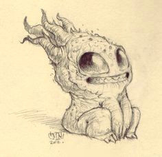 by chris ryniak doodle monster monster drawing cute little drawings cute drawings