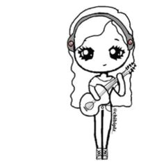 chibi alexis carmona a cute girl drawings