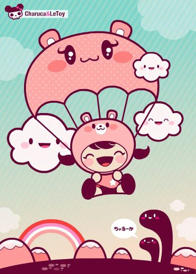 charuca characters by charuca vargas via behance kawaii cute kawaii anime kawaii chibi