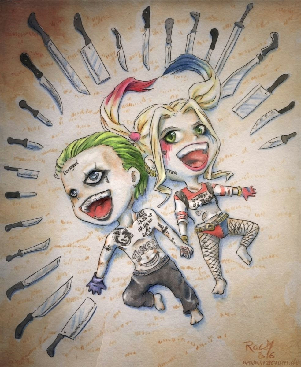 cute couple comics cute chibi couple harley quinn and the joker harley quinn