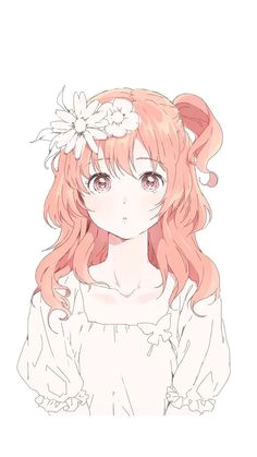 she is cute but simple style color but she is the ideal type of any person who love good person a ethereal life a anime girls