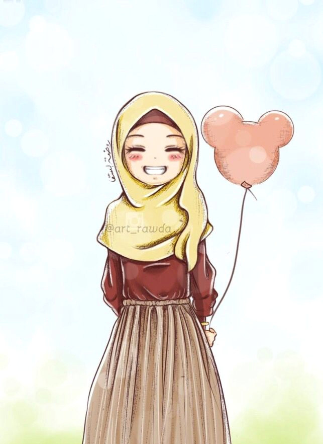 hijab anime islamic art muslim girls muslim women hijab cartoon anime muslimah