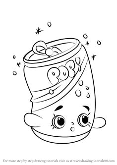 learn how to draw soda pops from shopkins shopkins step by step drawing