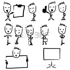 business man illustration stick figure drawing