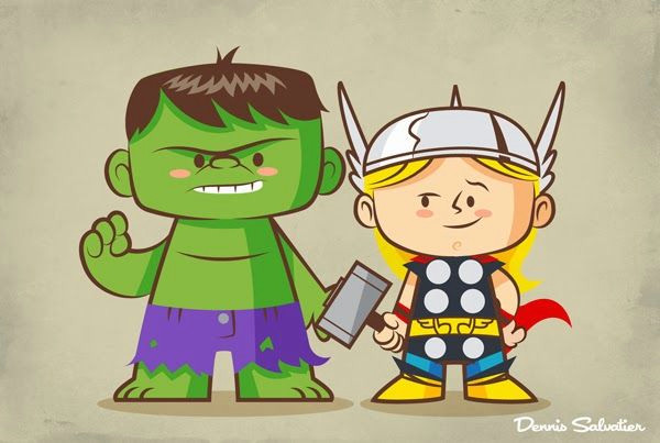 illustrations of 10 of the best buds in superhero comics