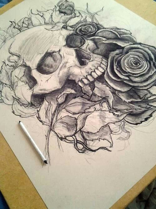 living dead drawing
