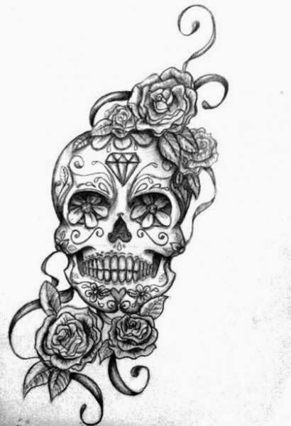 the best skull tattoos gallery 3 sugar skull tattoos flower skull tattoos
